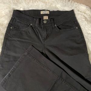 Black jeans flare
